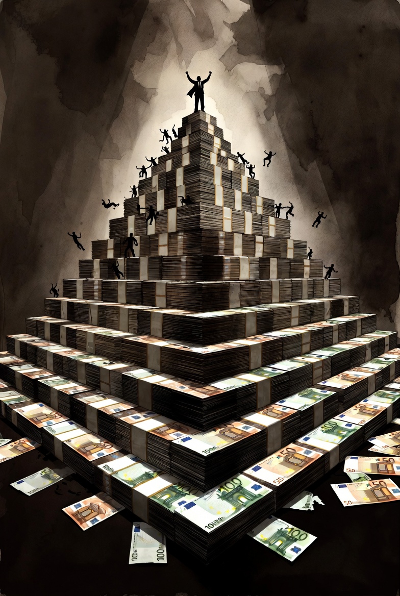 Euro-Pyramide mit Coaches